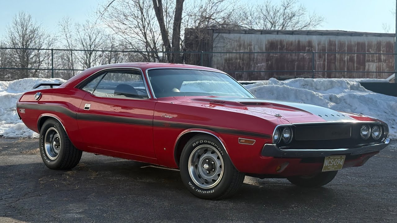 Challenger R/T 440 Six Pack 1970 года выпуска