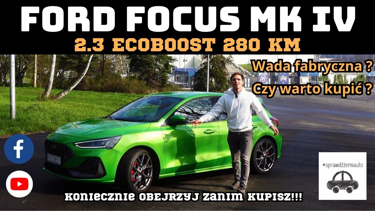 Ford Focus mk 4 2.3 Ecoboost 280KM - Czy warto go kupić? Test Recenzja PL #focus