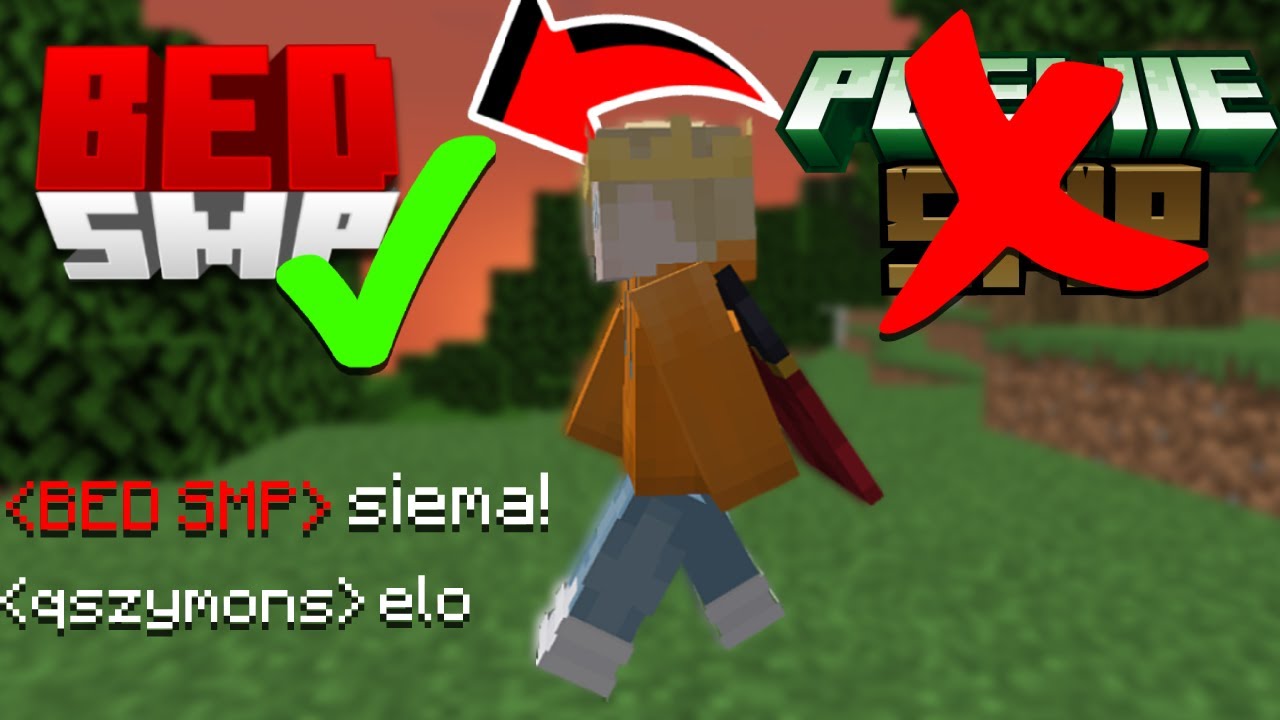 Dostałem się na BED SMP! ŻEGNAJ PLEMIE SMP!