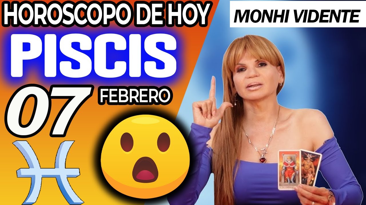 PISCIS ♓OJOOO👀👁TE VAS A CAER DE LA SILLA CON ESTOOO🪑 Horóscopo De Hoy 7 De Febrero 2026 | Mhoni