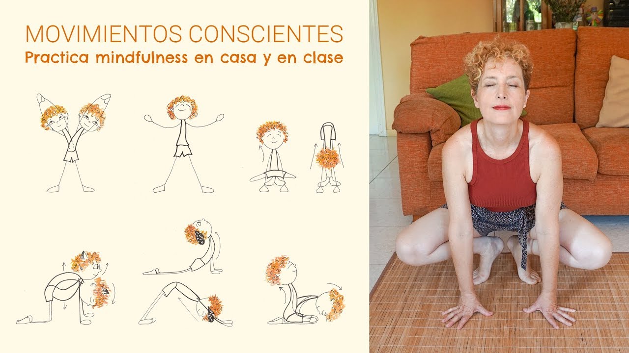 Juego de movimientos conscientes 3 de Mindfulness jugando I Gema Sánchez