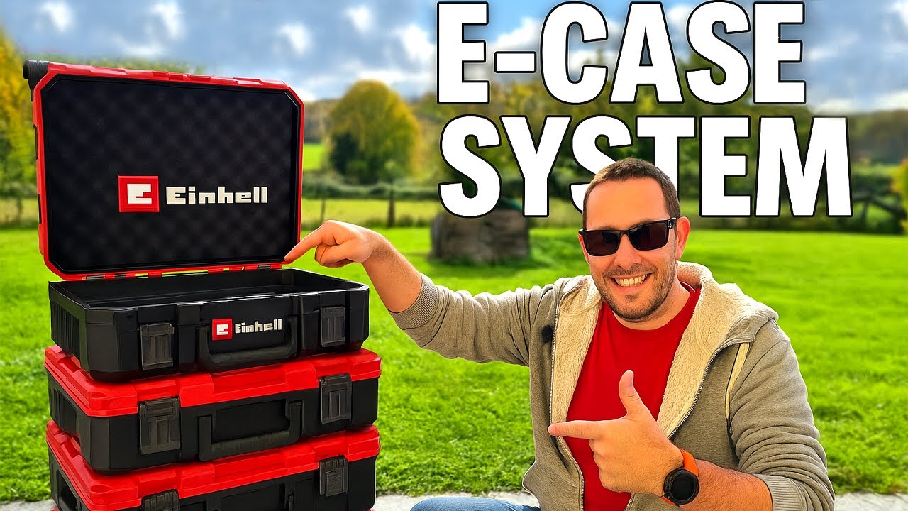 😱 Le SYST&Egrave;ME de RANGEMENT ULTIME ?! Les caisses EINHELL E-CASE sont INCROYABLES ! 🔥