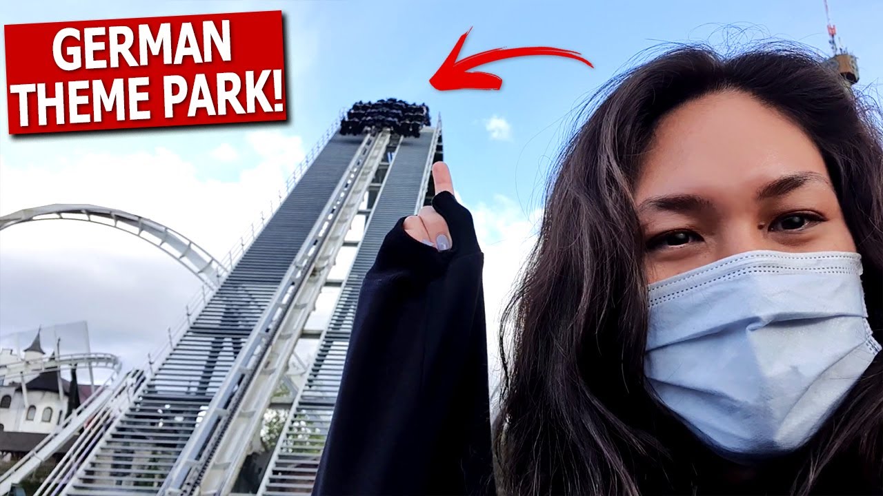First Time at a GERMAN THEME PARK! 😱🎢 (Freizeitpark)