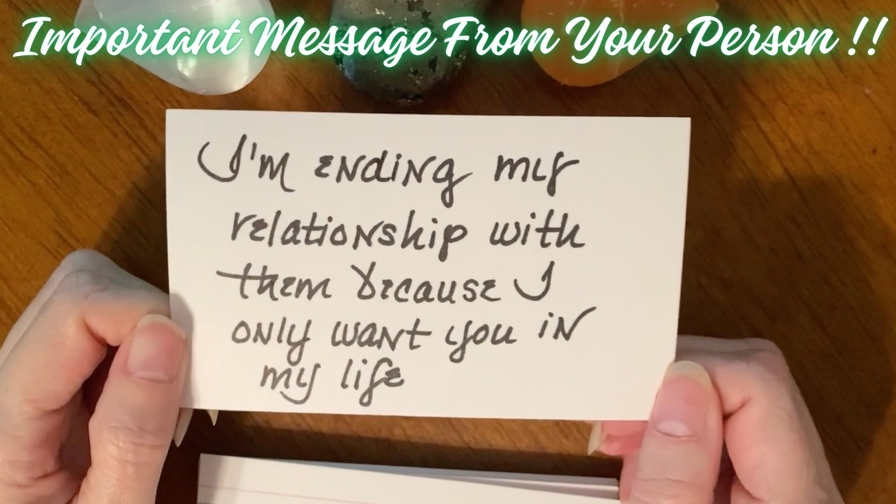 Someone is ending their relationship to have YOU in their life! ❤️ (Don't skip this message!)