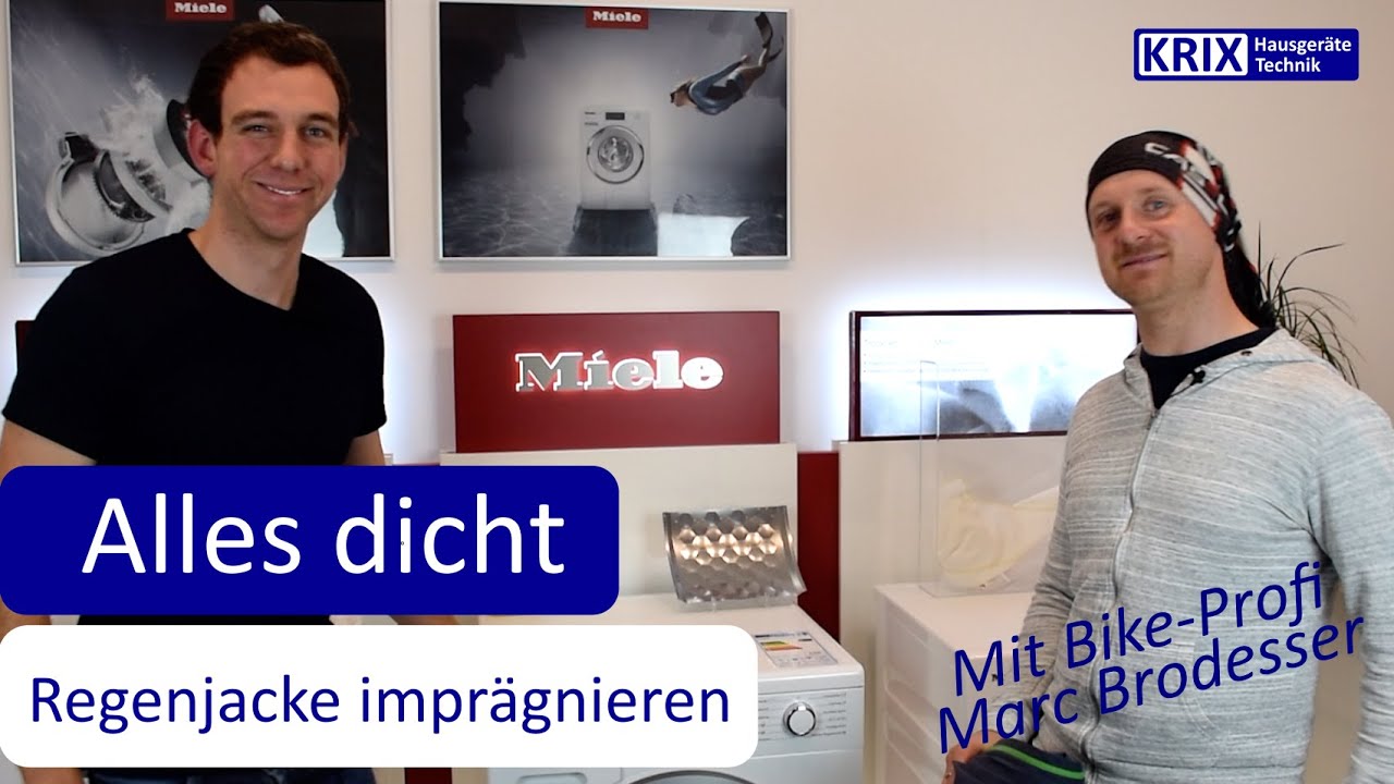 Sportkleidung und Regenjacken imprägnieren | mit Bike-Profi Marc Brodesser