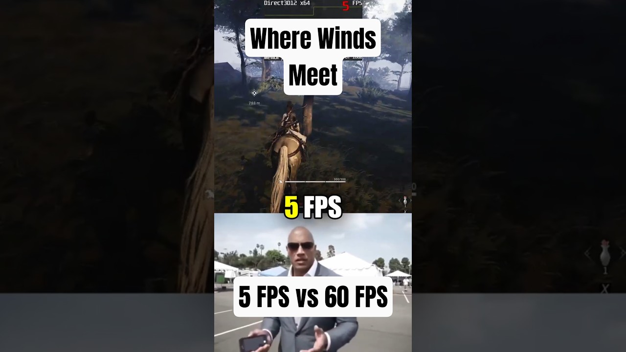 Где ветер встречается с FPS: сравнение #гдеветравстречаются #игры