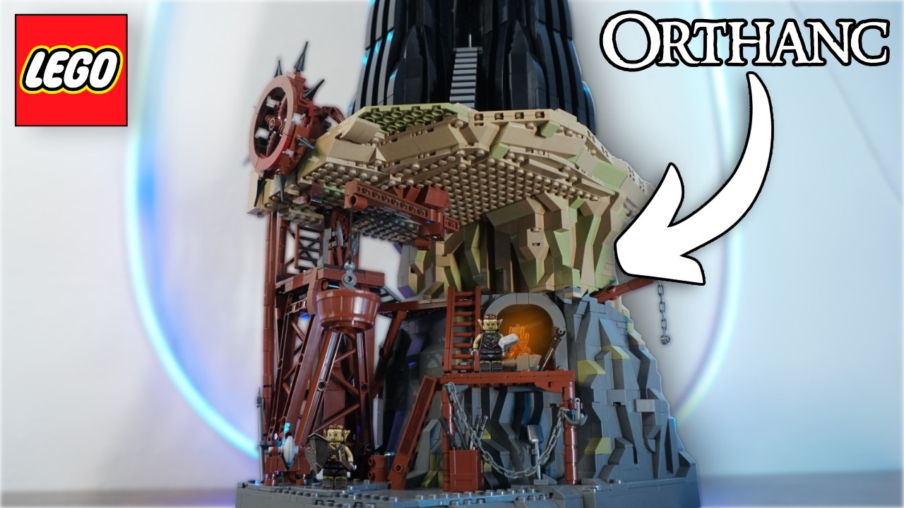 LEGO LOTR Башня Ортханка и Кузница MOC