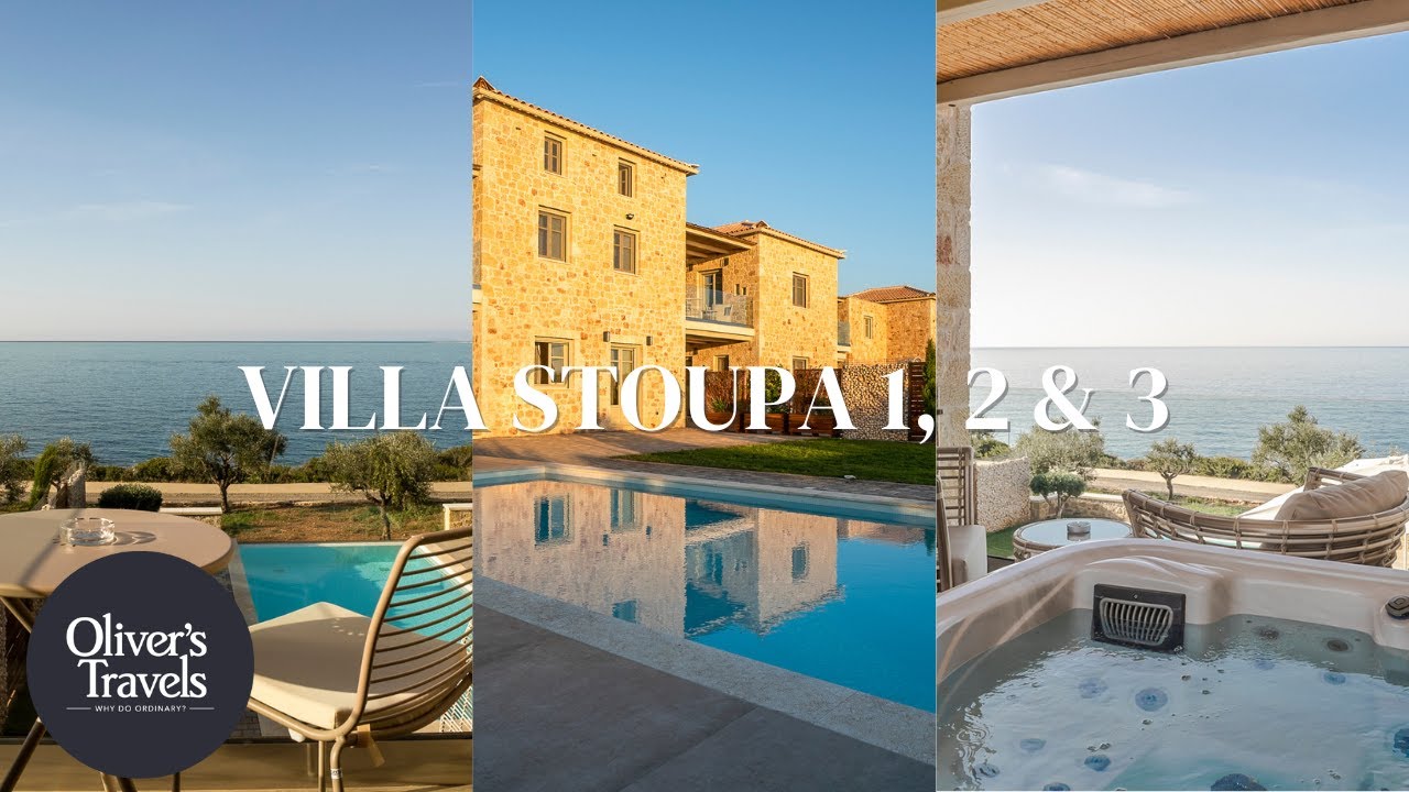 The Ultimate Greek Destination for Large Groups or Multi-Family Trips | Villa Stoupa 1, 2 & 3
