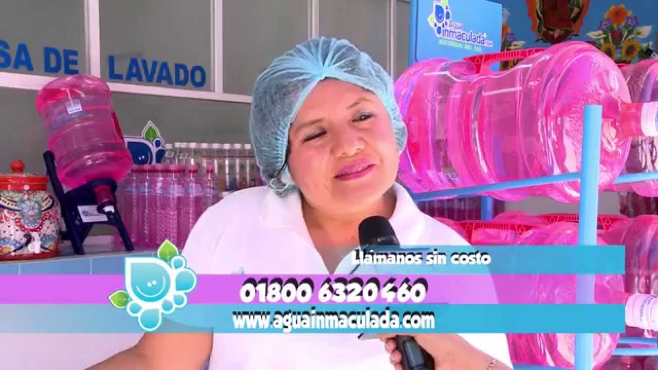 Plantas purificadoras de Agua - Agua Inmaculada Programa 20