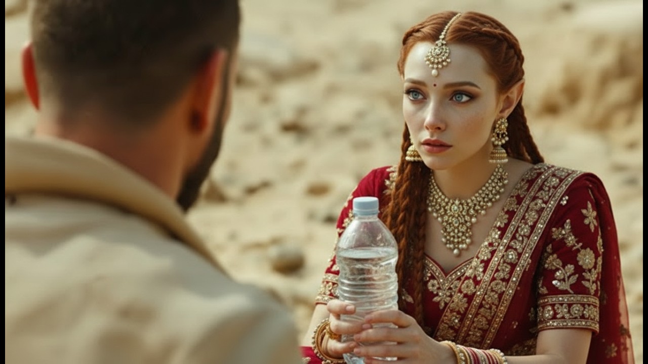 “The Human Who Gave His Water to a Dying Alien Woman – She Turned Out to Be a Queen”