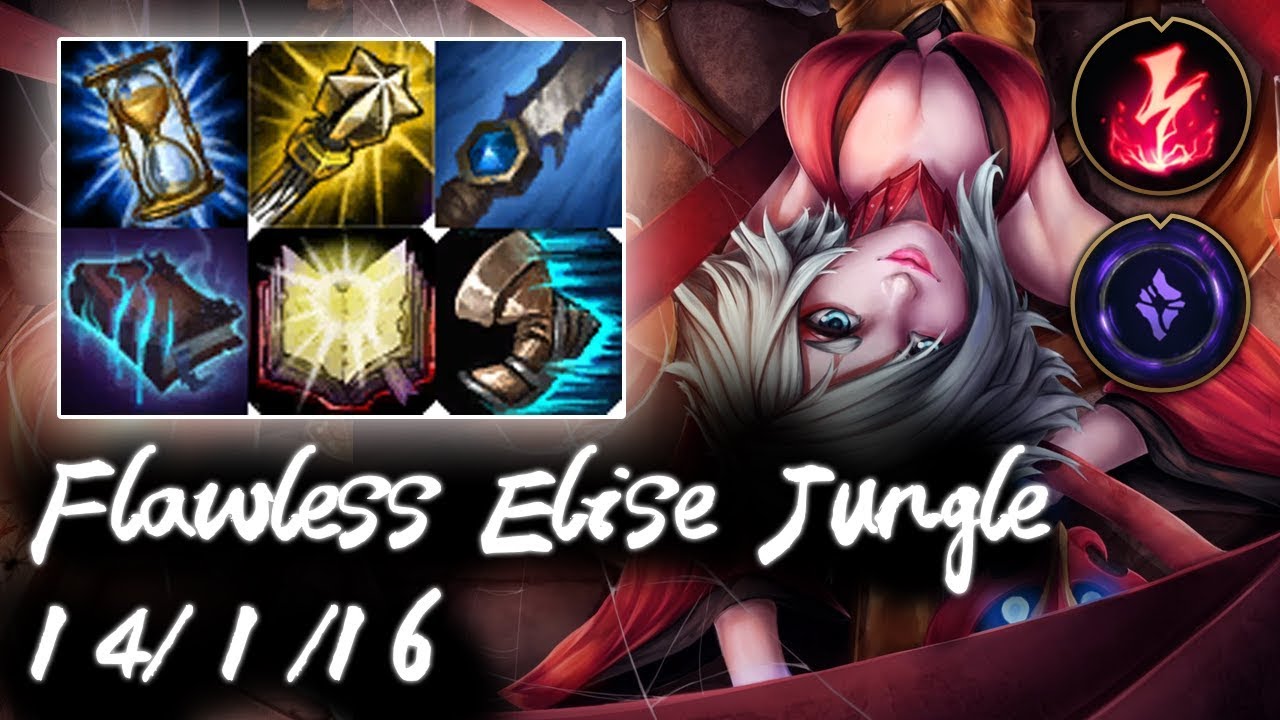 RW Flawless GrandMaster Elise Jungle vs Lee Sin | High Elo Replays