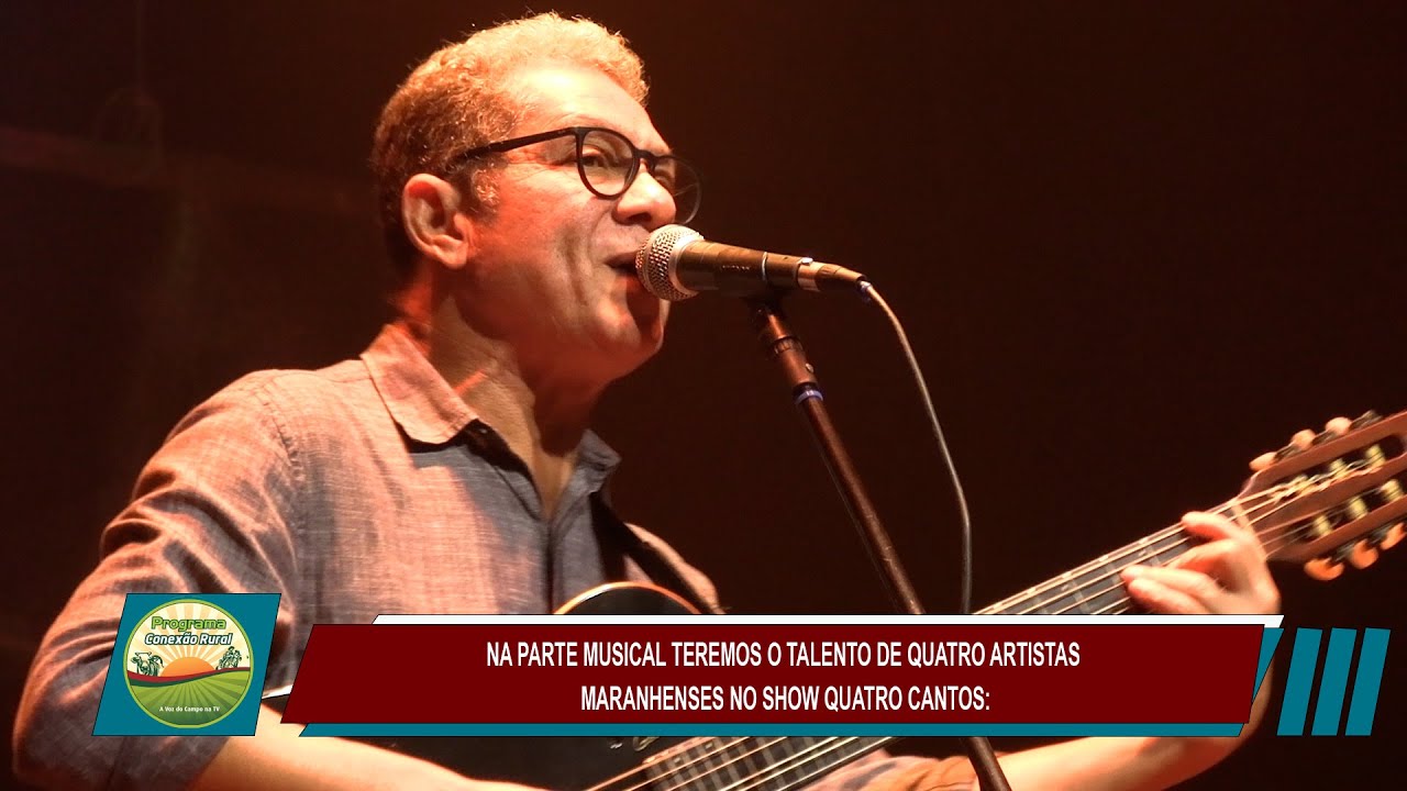 Na parte musical teremos o show 4 Cantos, realizado em Imperatriz 