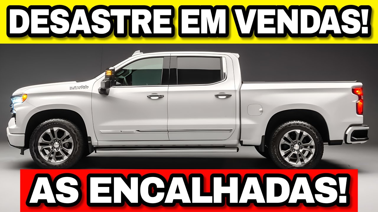 10 PICAPES QUE ESTÃO ENCALHADAS E NINGUÉM ESTÁ COMPRANDO EM 2025!
