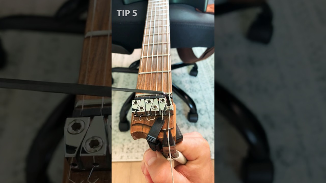 6 TIPS When Changing the Strings on your Headless Guitar (Part 2) #headlessguitars #guitar