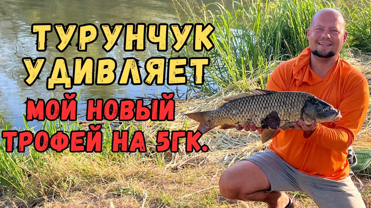 Турунчук удивляет. Мой новый трофей на 5 кг. 17.08.24 #fishing #рыбалка #турунчук