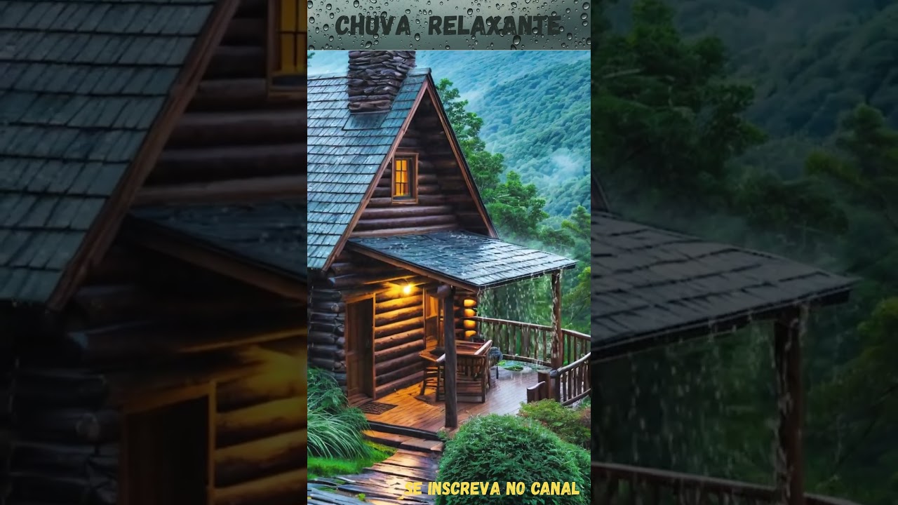 🌙⛈️ Sons de Chuva Forte e Trovões. 