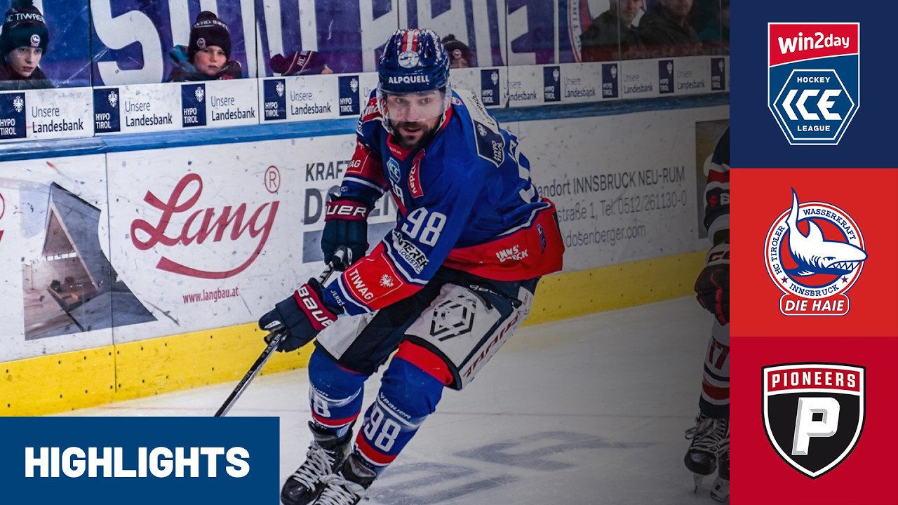ICE: HC TIWAG Innsbruck vs. Pioneers Vorarlberg | Highlights