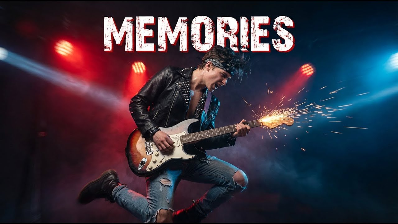 Melody of Memories | Energetic Rock Anthem (Official Lyric Video)