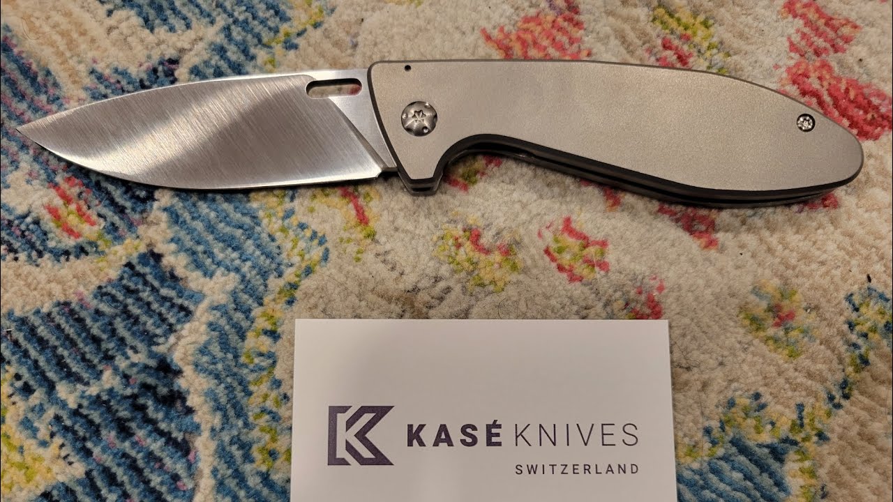 It's Finally Here!! - Kase Knives Switzerland Turbo - S390 (K390 on Steroids) 🫣🫠