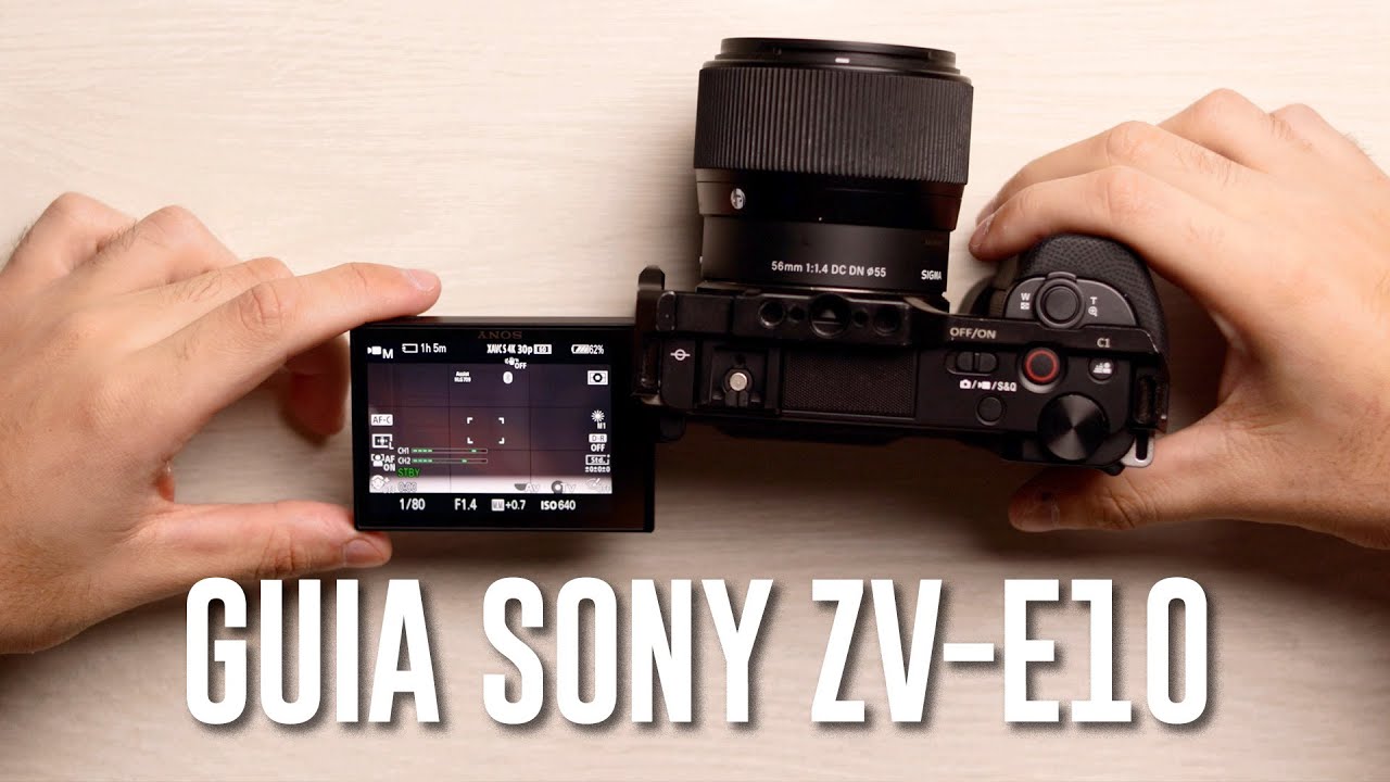 Guia RÁPIDO e prático Sony ZV-E10 - Primeiros passos