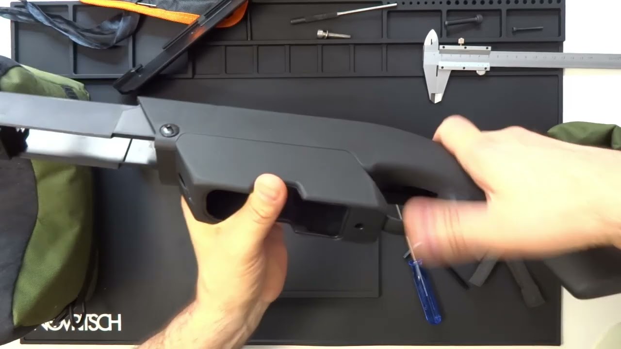 ASG Steyr Scout Elite Replica Extended Mag Removal