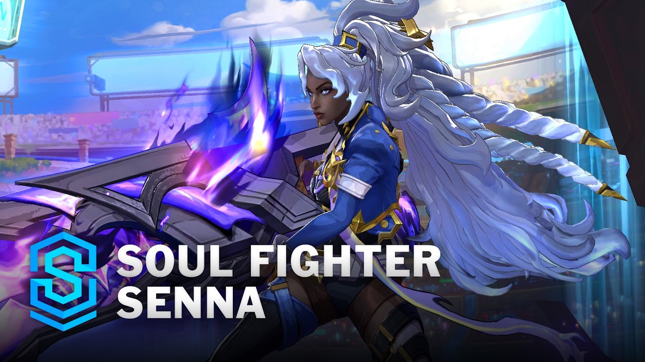 Soul Fighter Senna Wild Rift Skin Spotlight