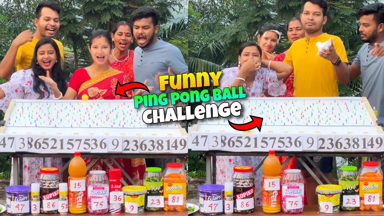TikTok Trending Funny Game Challenge With Family