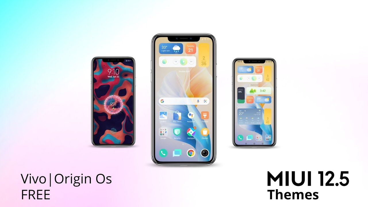 Vivo Origin Os Theme in Miui Full |Widgets|Wallpaper|