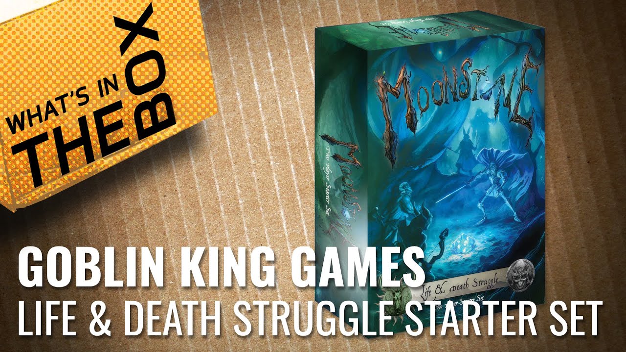Unboxing: Moonstone 2-Player Starter Set - Life & Death Struggle | Goblin King Games