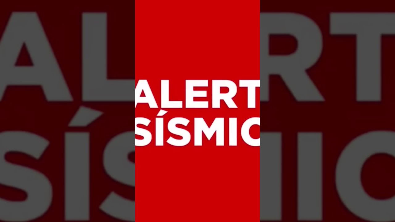 alerta sismica
