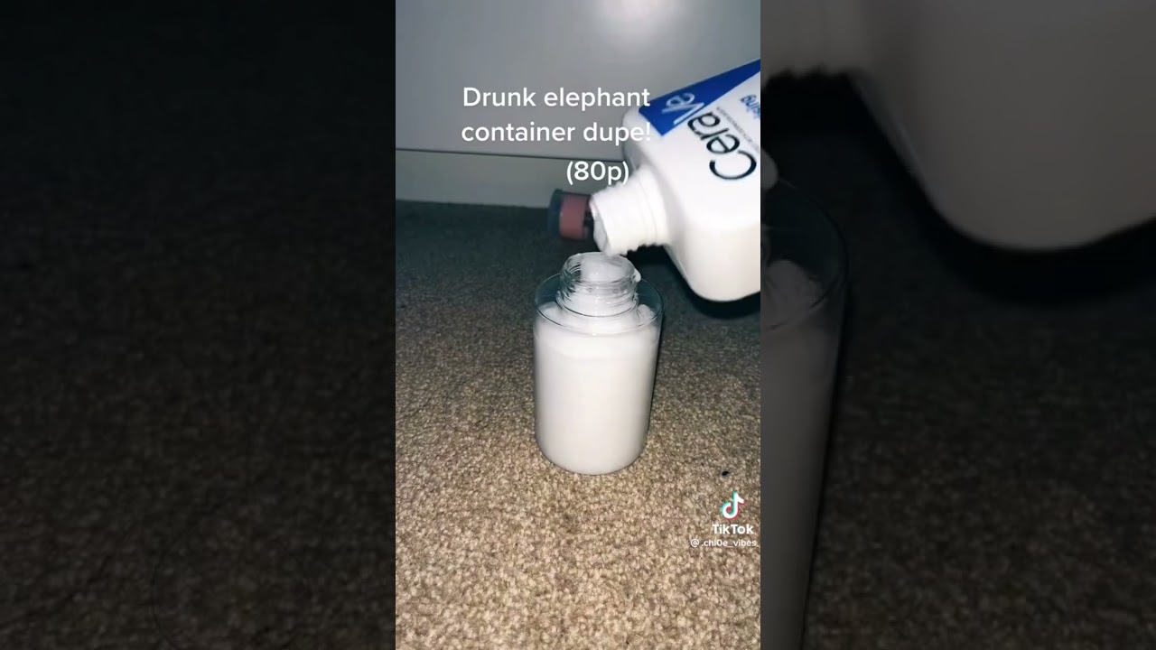 Drunk Elephant Container Dupe!