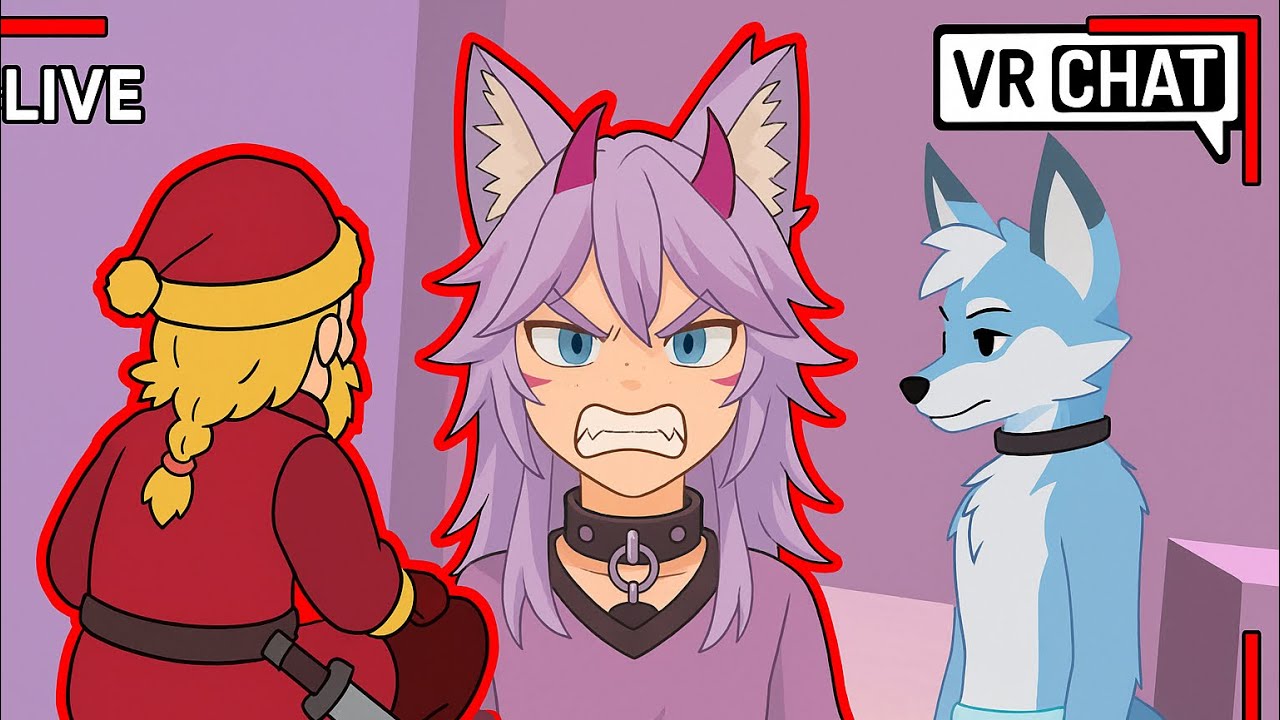The most Weirdest couple in the daycare I’ve ever seen! - vrchat trolling 