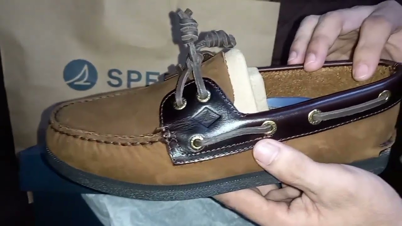 UNBOXING  SPERRY  TOP-SIDER SHOES