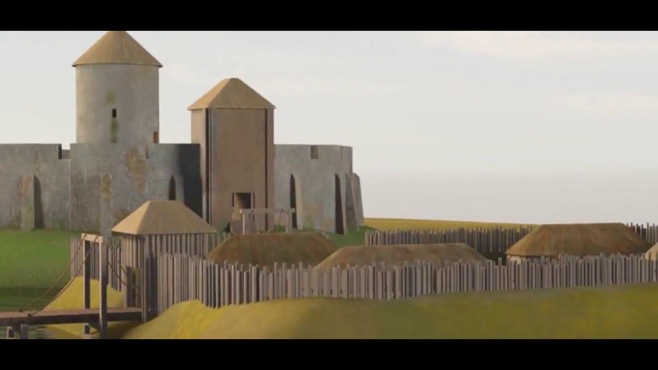 Reconstructie historische situatie Kasteel Huis Bergh