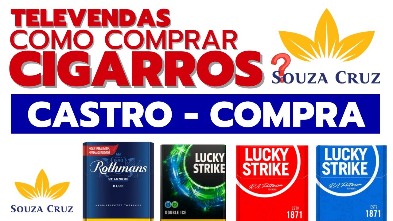 Como Comprar Cigarros Souza Cruz Diretamente | Estrat&eacute;gia Infal&iacute;vel para Cadastro 2025!