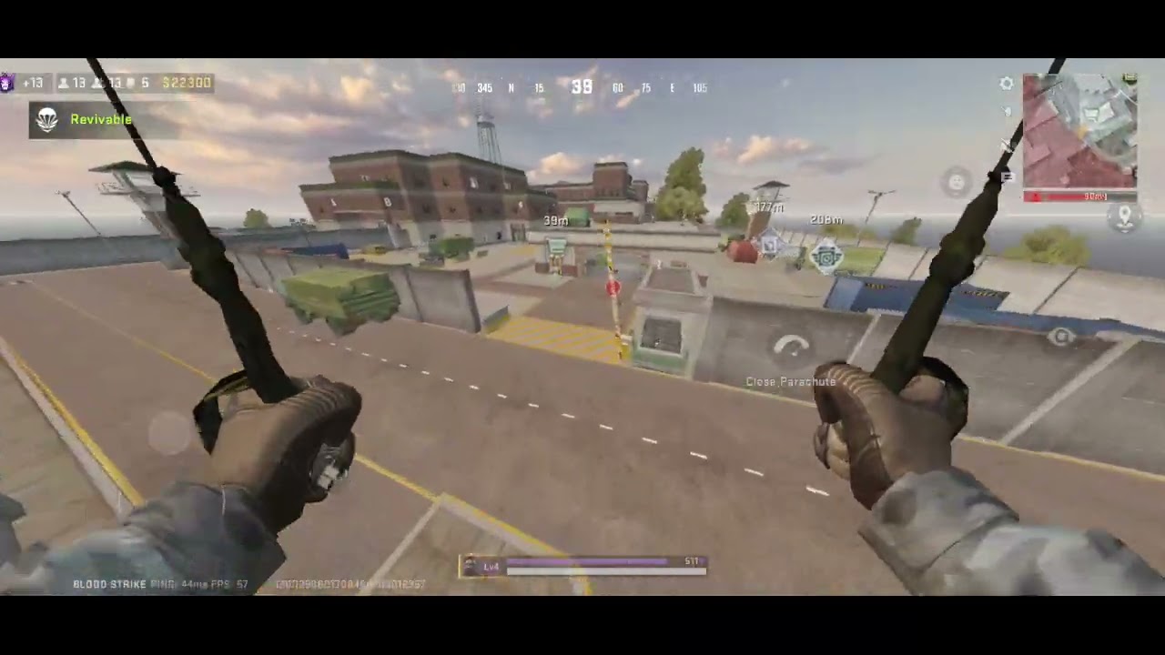 Blood strike battle royale gameplay 