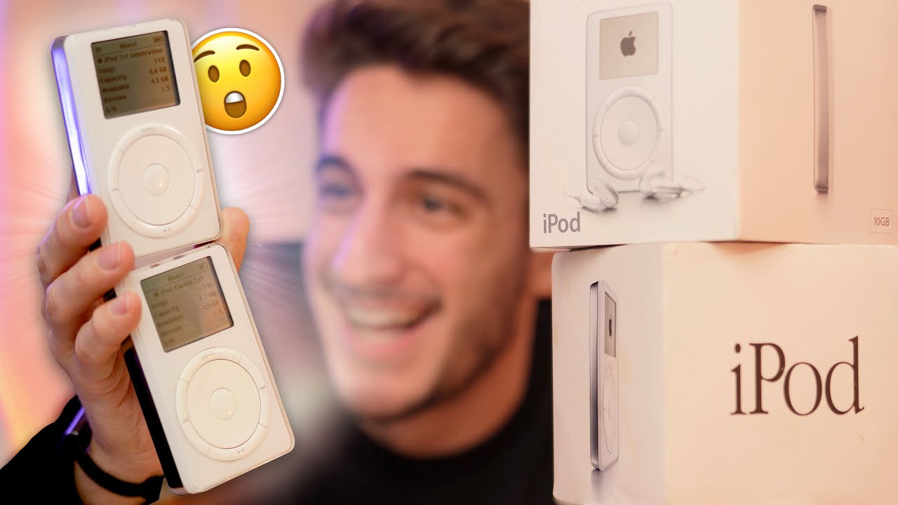 J'ai acheté des iPod d'il y a 20 ans ! (ultra rare)