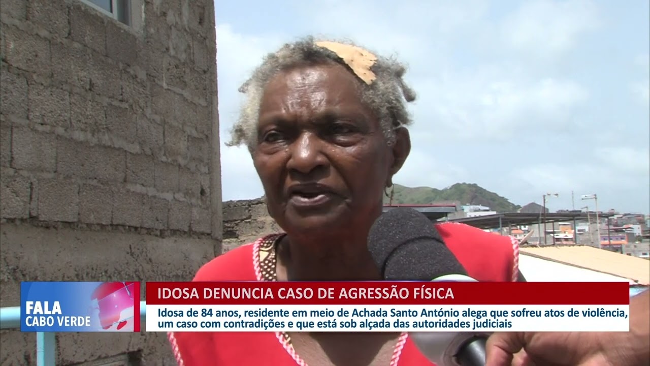 Idosa denuncia agressão em Achada Santo Antonio | Fala Cabo Verde