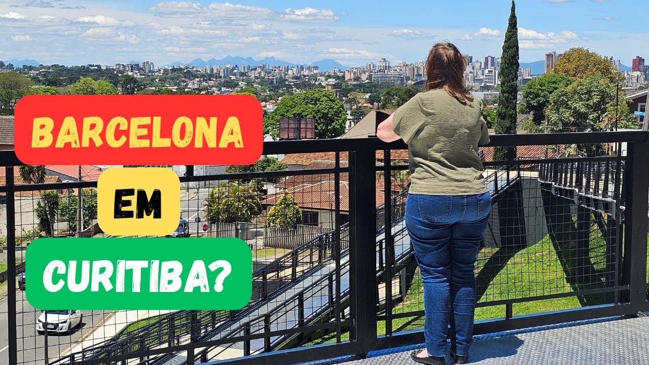 Praça Barcelona - Um novo atrativo em Curitiba.