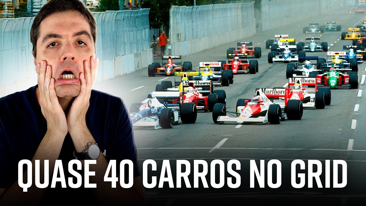 VÁRZEA - o tempo doido em que a F1 fazia vestibular pra classificar 39 carros no grid. #f1 formula1