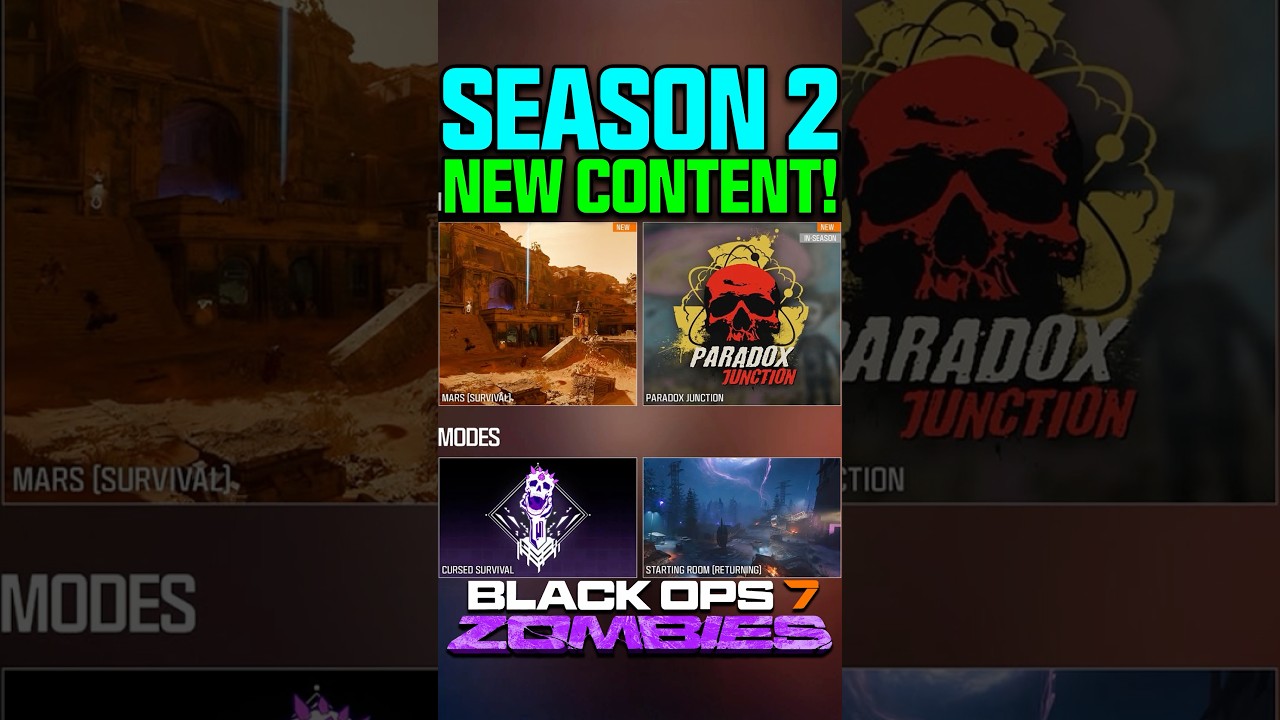 Полная презентация 2-го сезона Black Ops 7 Zombies: новая карта, новые режимы, события, жевательн...