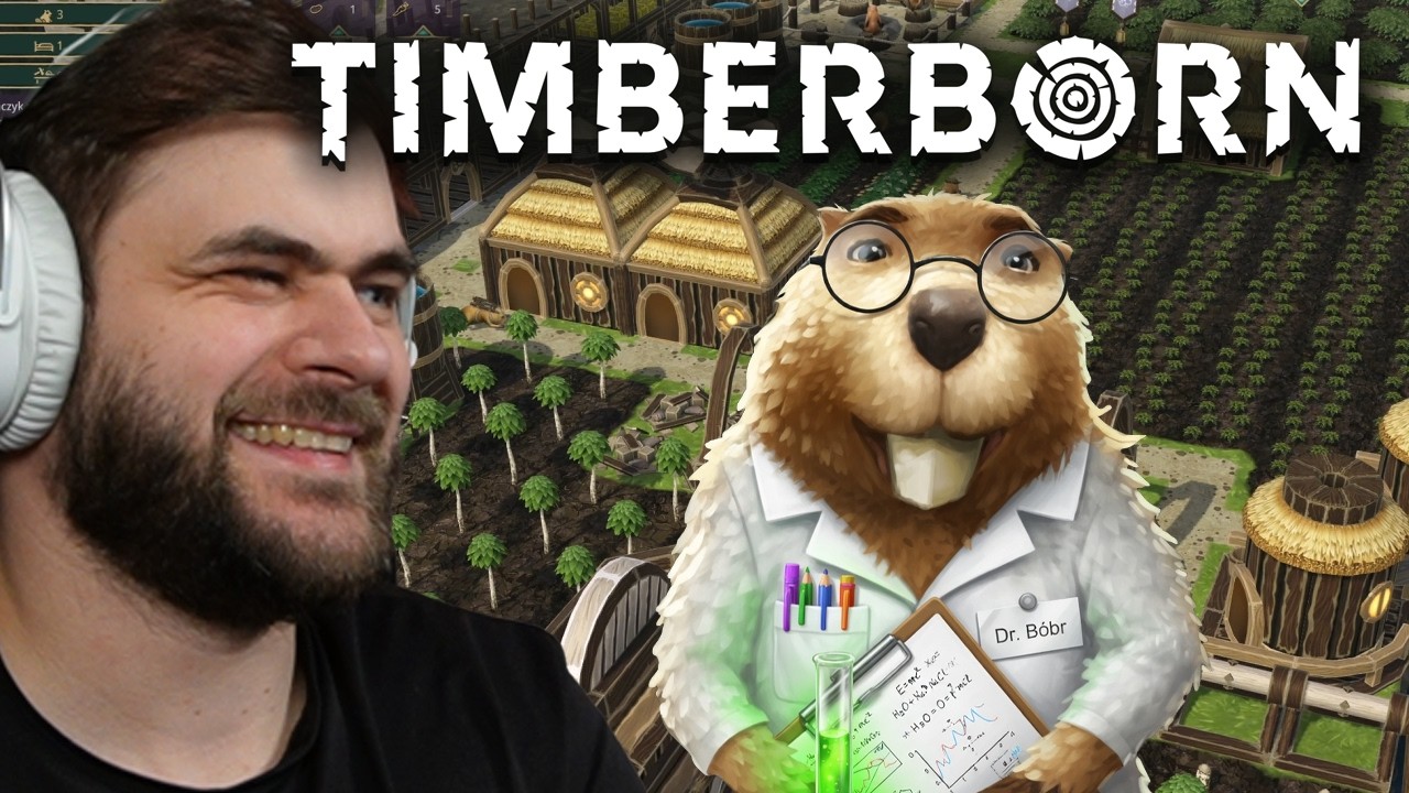 Wioska bobrów--naukowców - Timberborn (BrobroVice #3)