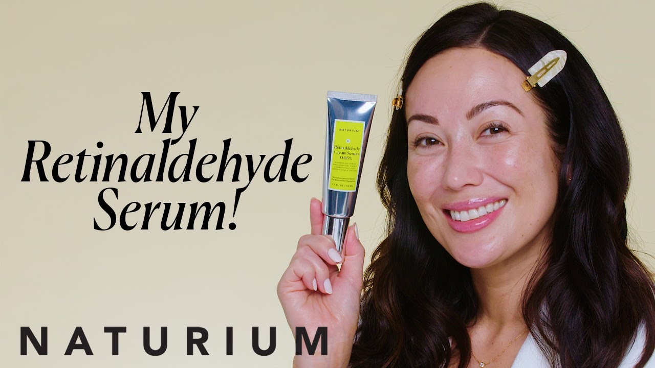 NATURIUM Retinaldehyde Cream Serum 0.05% to Visibly Reduce Fine Lines & Smooth Your Skin!