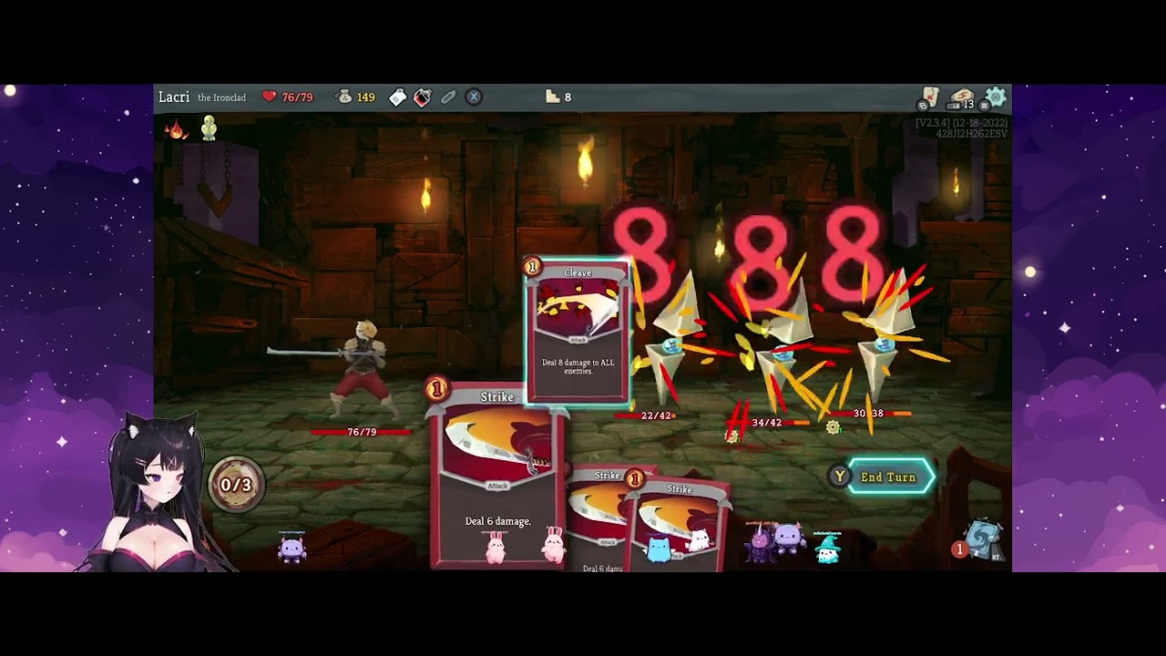 First playthrough - Rhythm gamer tries funny card based roguelike!