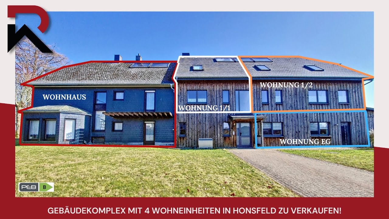 Einzigartiger Wohnkomplex in Honsfeld - Eifler Charme trifft moderne Eleganz!