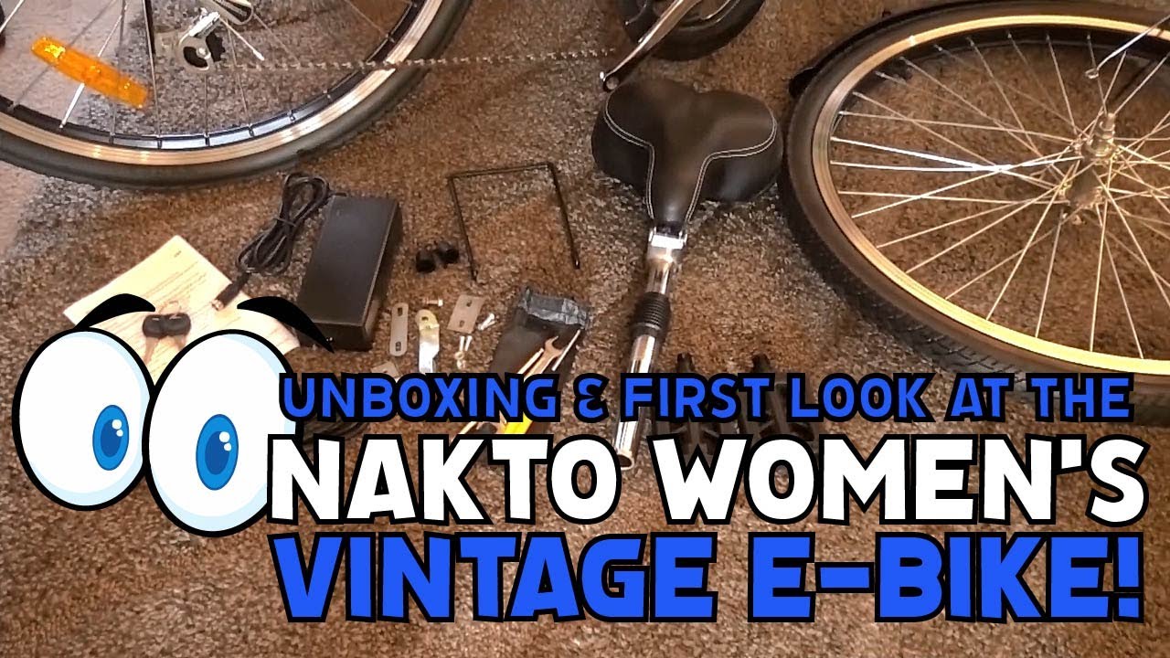 Unboxing & First Look at the Nakto Women's Vintage E-Bike! | GreenMotion E-Bikes
