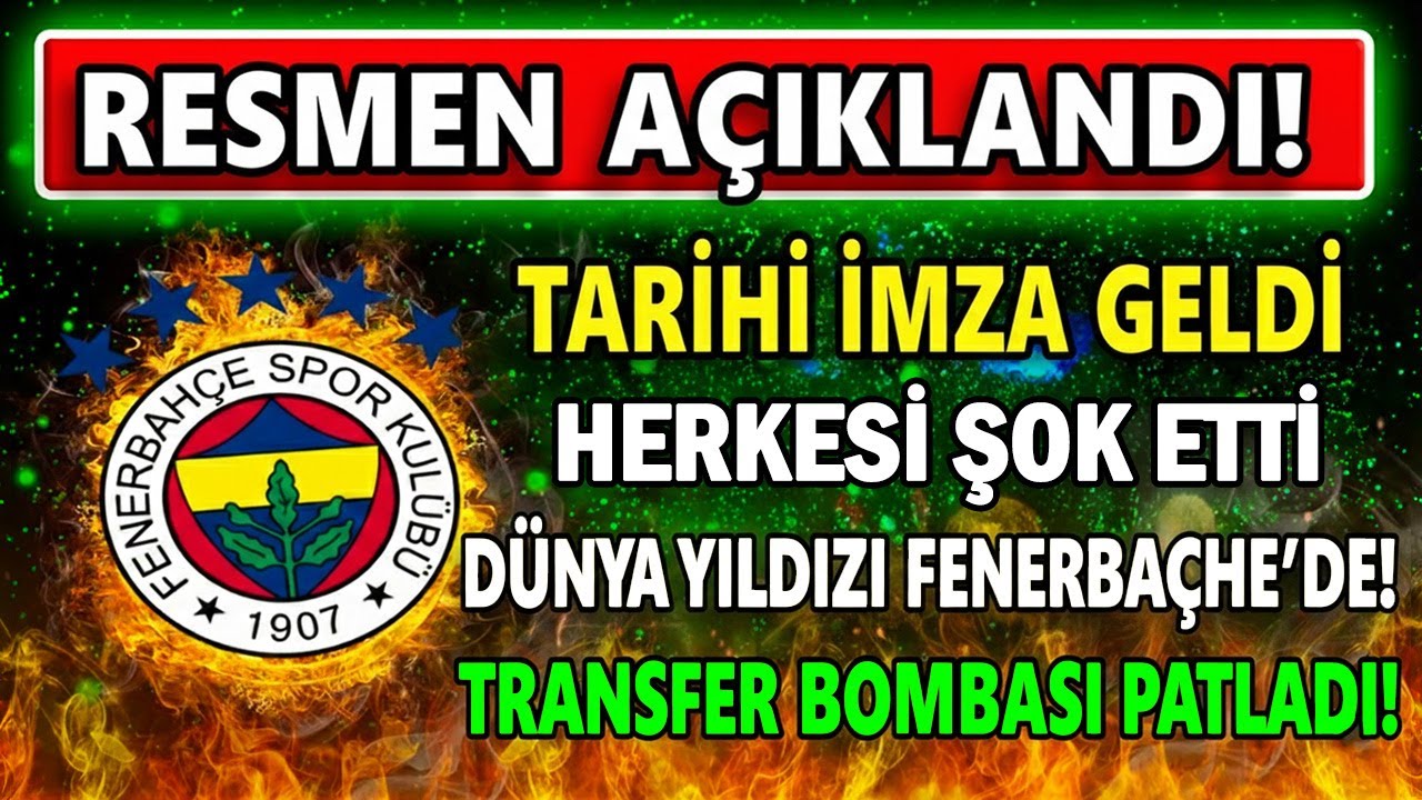 ŞOK TRANSFER HAMLESİ! ARAPLAR “SATIŞ TAMAM” DEDİ! FENERBAHÇE’DE TARİHİ TAKASI BOMBA GİBİ!