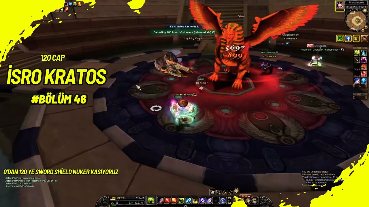 105 Lv Zerk Görevi / İsro Kratos Bölüm #46 [ Silkroad Online ]