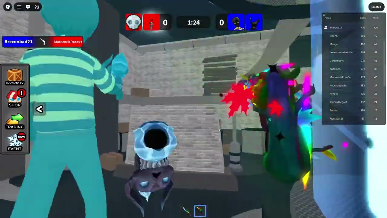 knife vs gun duels