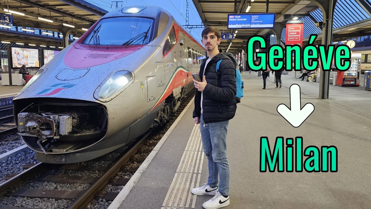 A bordo l'Eurocity da Gen&eacute;ve a Milano Centrale (etr 610) in 2&deg; classe